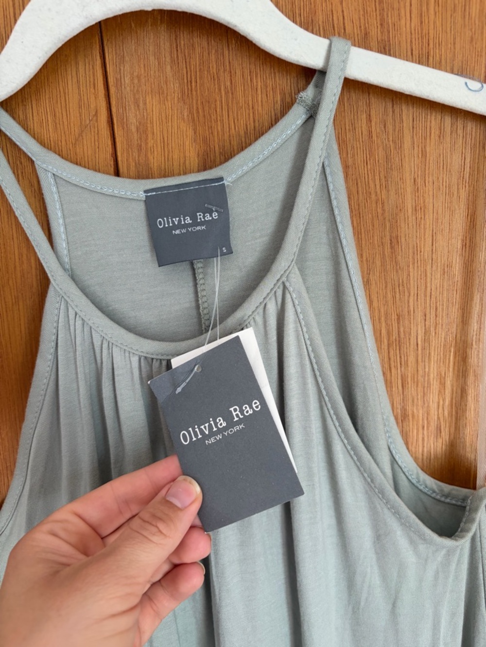 Olivia Rae Halter Neckline Casual Dress